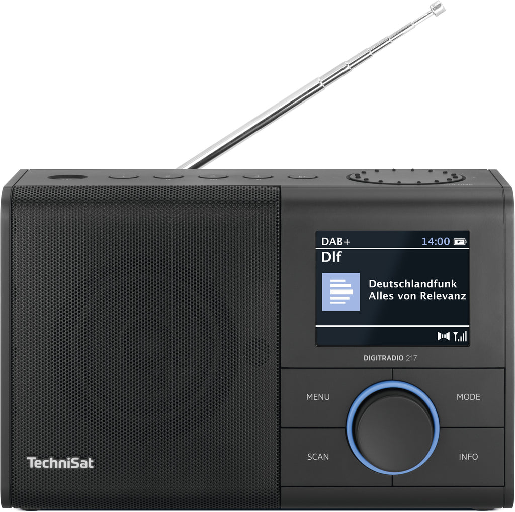 Technisat Design Radio - DAB, DAB+, FM - Bluetooth - 80 Station Presets - 0000/3998 A2D