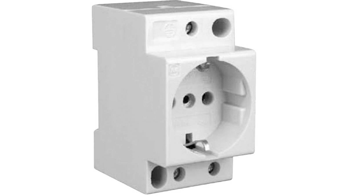 Eaton Hutschienen-Steckdose ohne Klappdeckel 16 A 250 V/AC 266875 (266875)