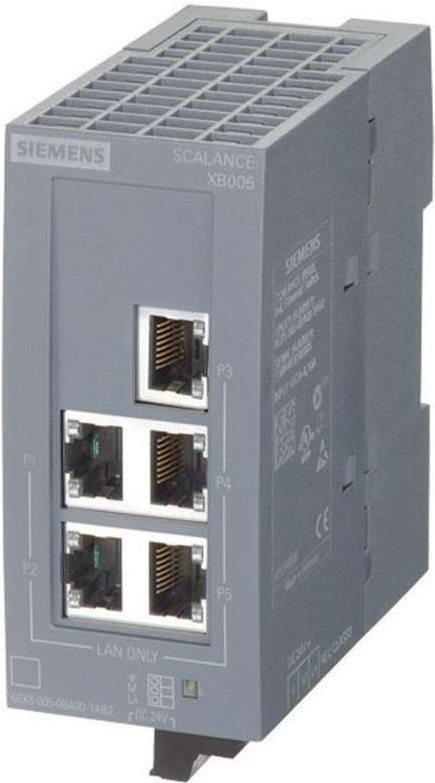 Siemens SCALANCE XB005 Unmanaged Industrial Switch 5 Ports 100 MBit/s