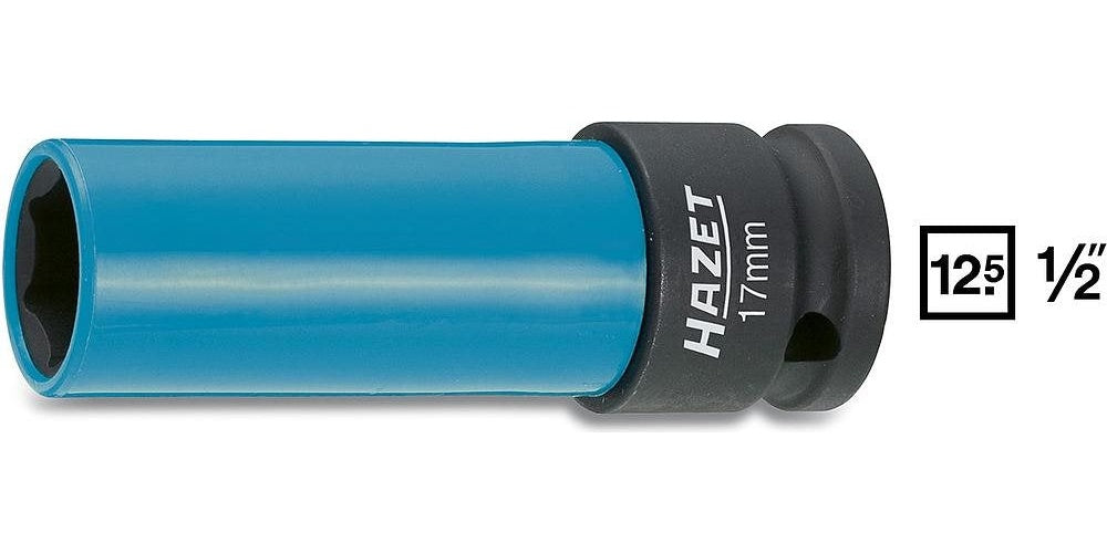 Hazet Kraft-Steckschlüssel-Einsatz (6kt.) 903SLG-17 Länge (903SLG-17) afbeelding 1