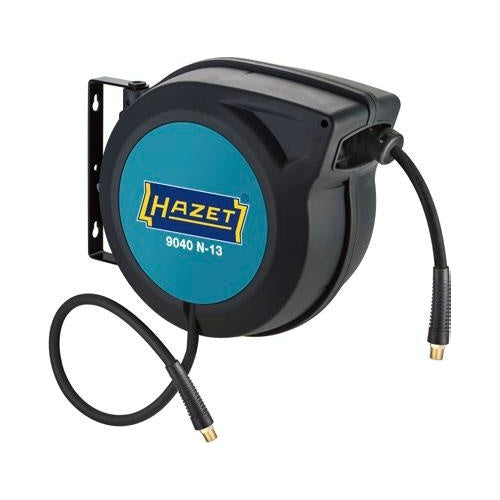 HAZET 9040N-13 Gartenschlauchrolle Wandmontierte Rolle Automatisch Schwarz - Blau (9040N-13) afbeelding 1