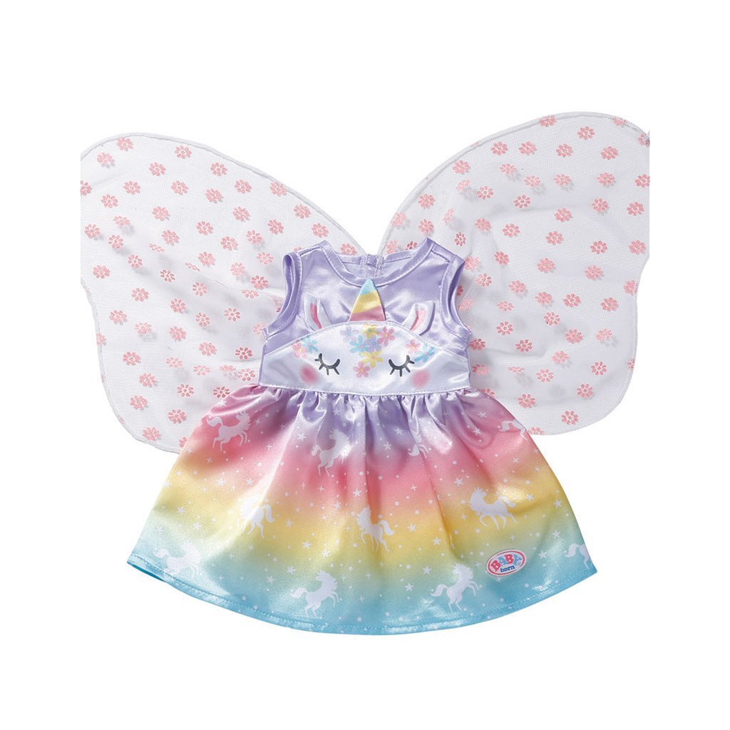 Baby Born Unicorn Fairy Outfit for 43 cm Dolls