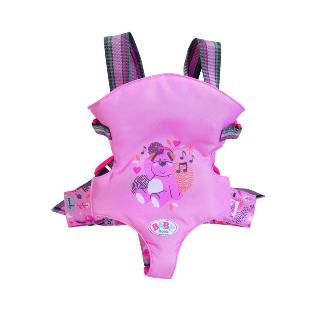 Baby Born Carrier Pink - For Dolls Up to 43 cm - Suitable for Children 3+