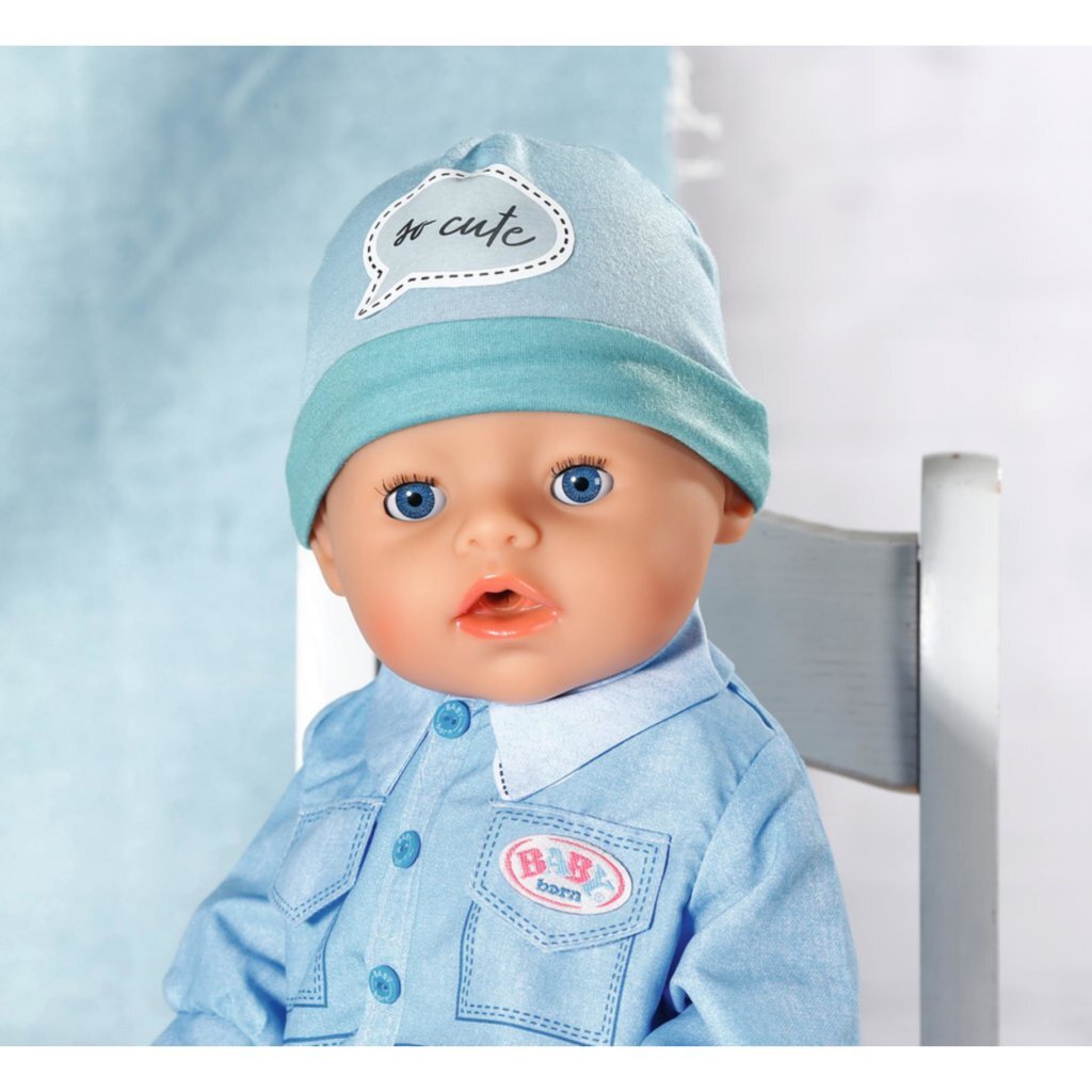 Baby Born Jeans Overall - Casual Outfit for 43 cm Dolls