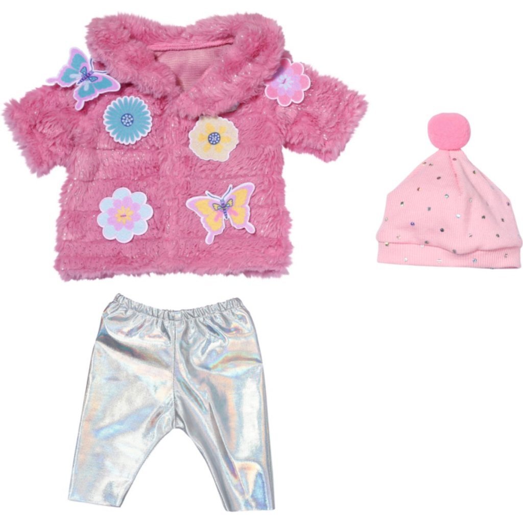 Baby Born Teddy Coat Set Pink for 43 cm Dolls
