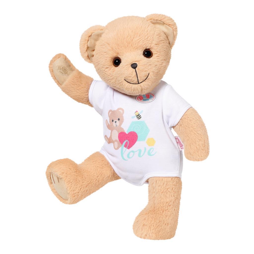 Baby Born Teddy Bear 36 cm with Booklet - Cuddly Toy for Kids