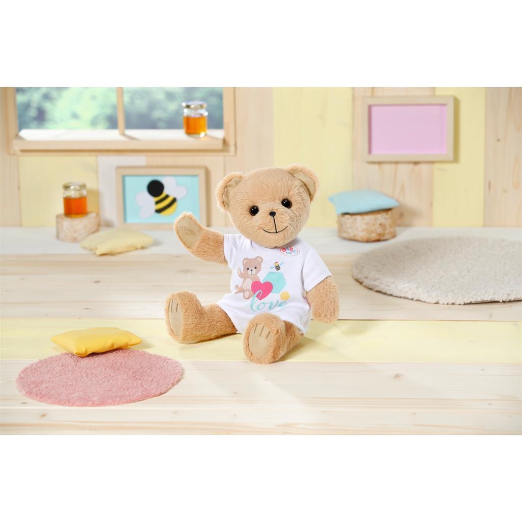 Baby Born Teddy Bear 36 cm with Booklet - Cuddly Toy for Kids