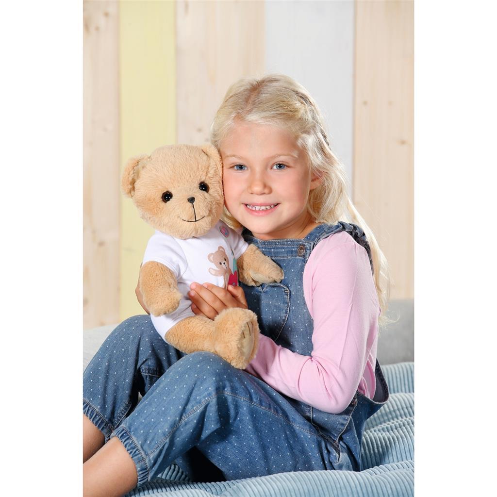 Baby Born Teddy Bear 36 cm with Booklet - Cuddly Toy for Kids