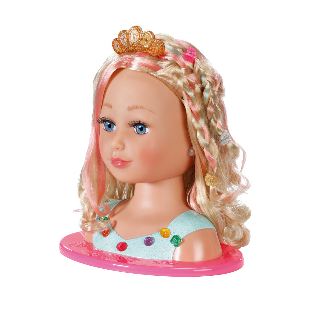 Baby Born Sister Styling Head - Makeup & Hair Styling Playset