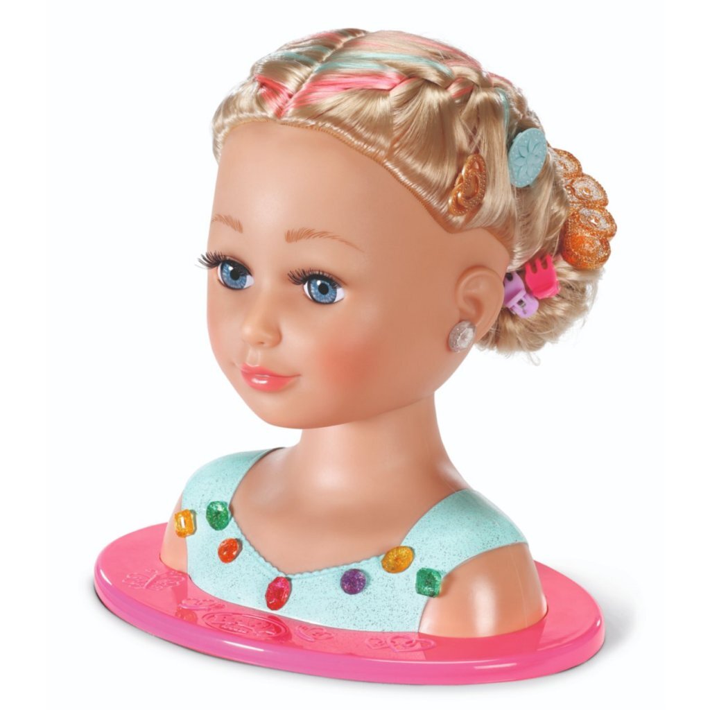 Baby Born Sister Styling Head - Makeup & Hair Styling Playset
