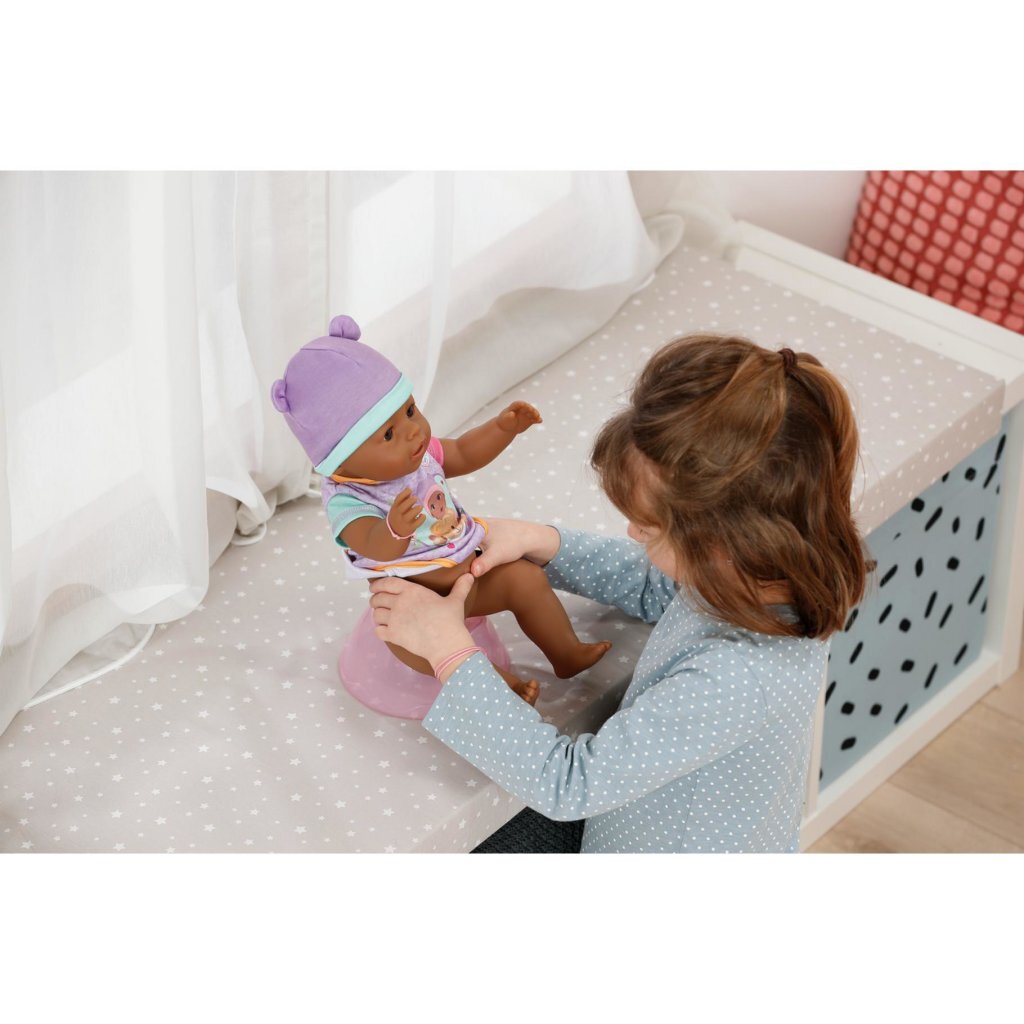 Baby Born Doll Eva 43 cm - Interactive Doll with 10 Play Functions