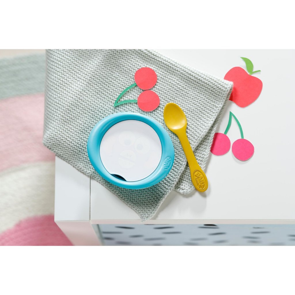 Baby Born Feeding Set for 43 cm Doll - Water Reveal Meals - Fun Accessories