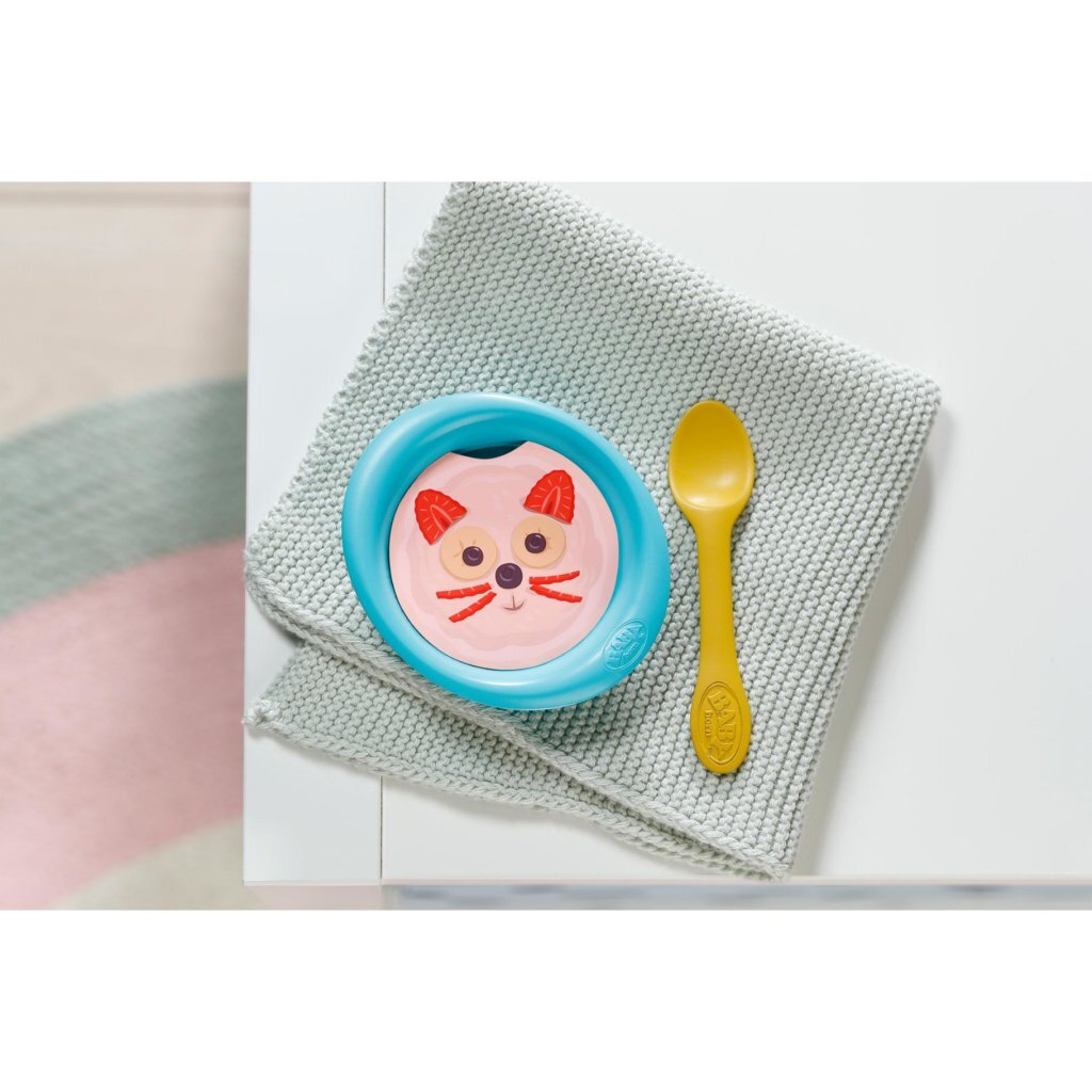 Baby Born Feeding Set for 43 cm Doll - Water Reveal Meals - Fun Accessories