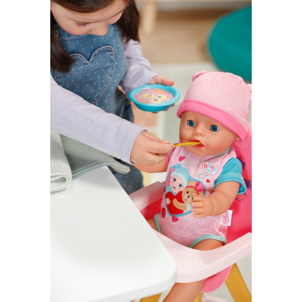 Baby Born Feeding Set for 43 cm Doll - Water Reveal Meals - Fun Accessories