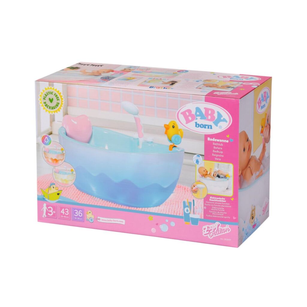 Baby Born Bathtub with Light and Sound Effects - For Children 3+