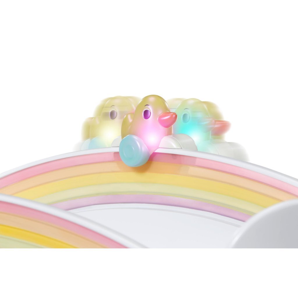 Baby Born Rainbow Bed with Light and Sound White