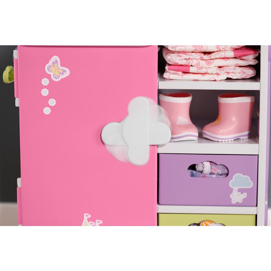 Baby Born Rainbow Wardrobe with Light and Sound 33x22x39 cm