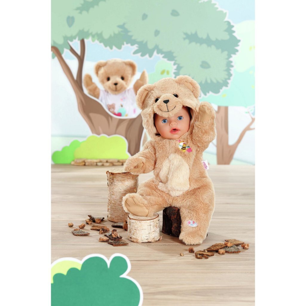 Baby Born Bear Outfit - Adorable Suit for 43 cm Dolls