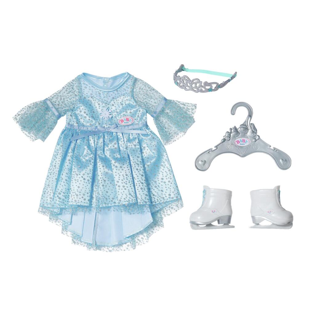 Baby Born Princess On Ice Dress Outfit for 43 cm Dolls