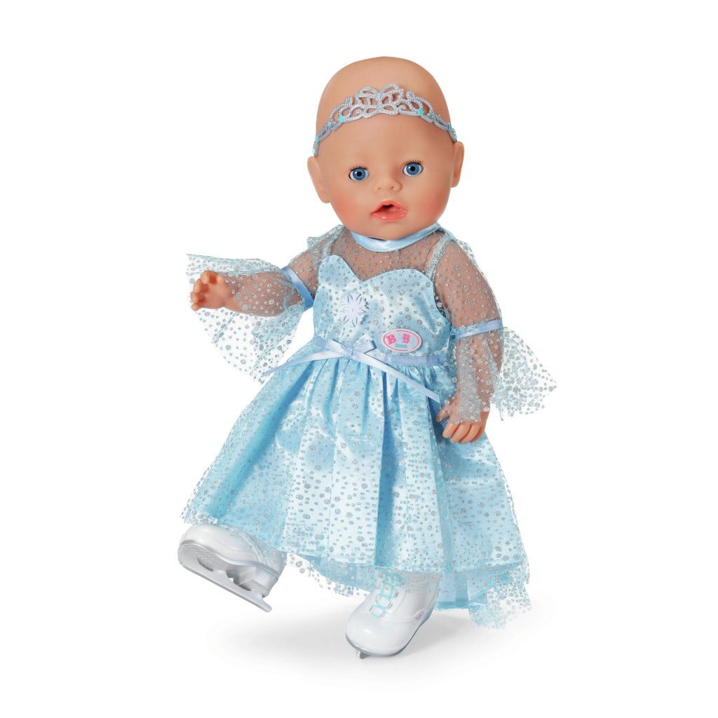 Baby Born Princess On Ice Dress Outfit for 43 cm Dolls