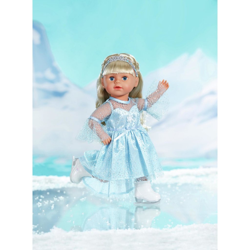 Baby Born Princess On Ice Dress Outfit for 43 cm Dolls