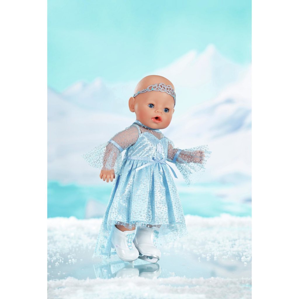 Baby Born Princess On Ice Dress Outfit for 43 cm Dolls