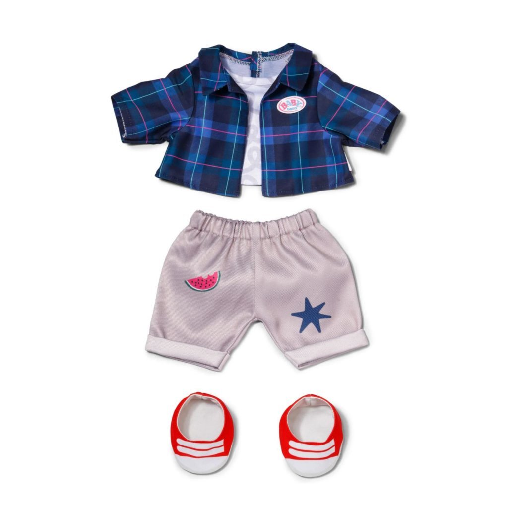 Baby Born Teddy Outfit 4-Piece Set for 43 cm Dolls 4-delig