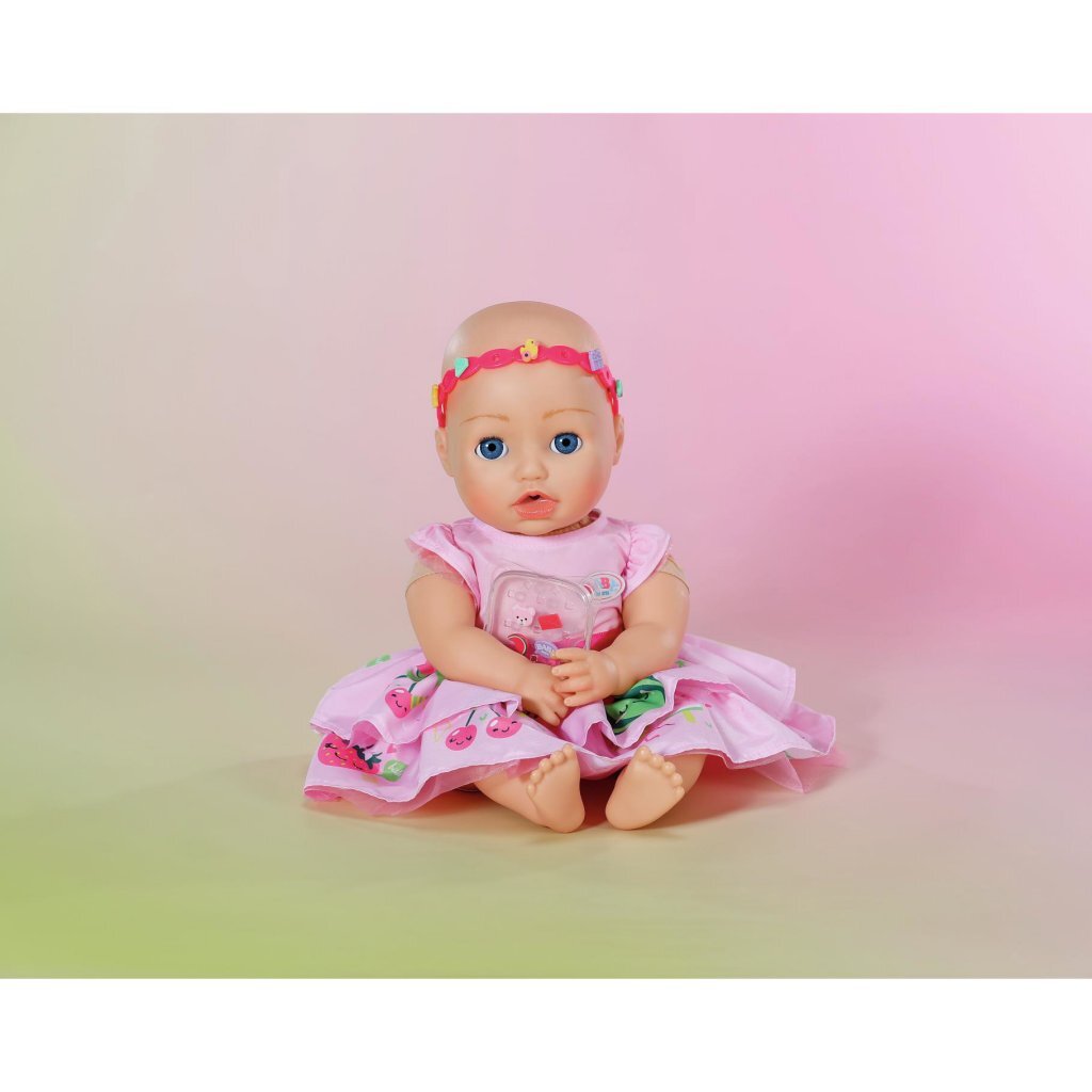 Baby Born Pink Dress with Pinplay for 43 cm Dolls