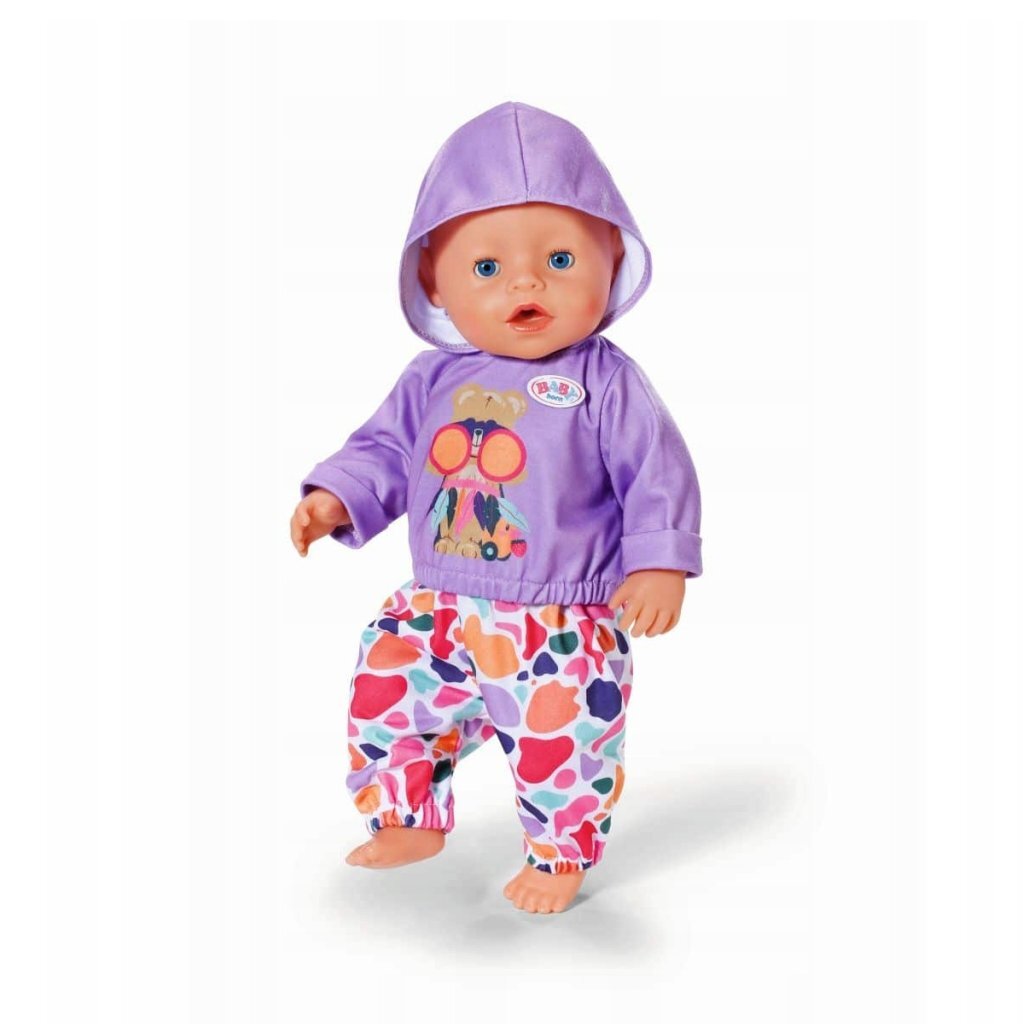 Baby Born Hoodie Outfit for 43 cm Dolls - Suitable for Ages 3 and Up