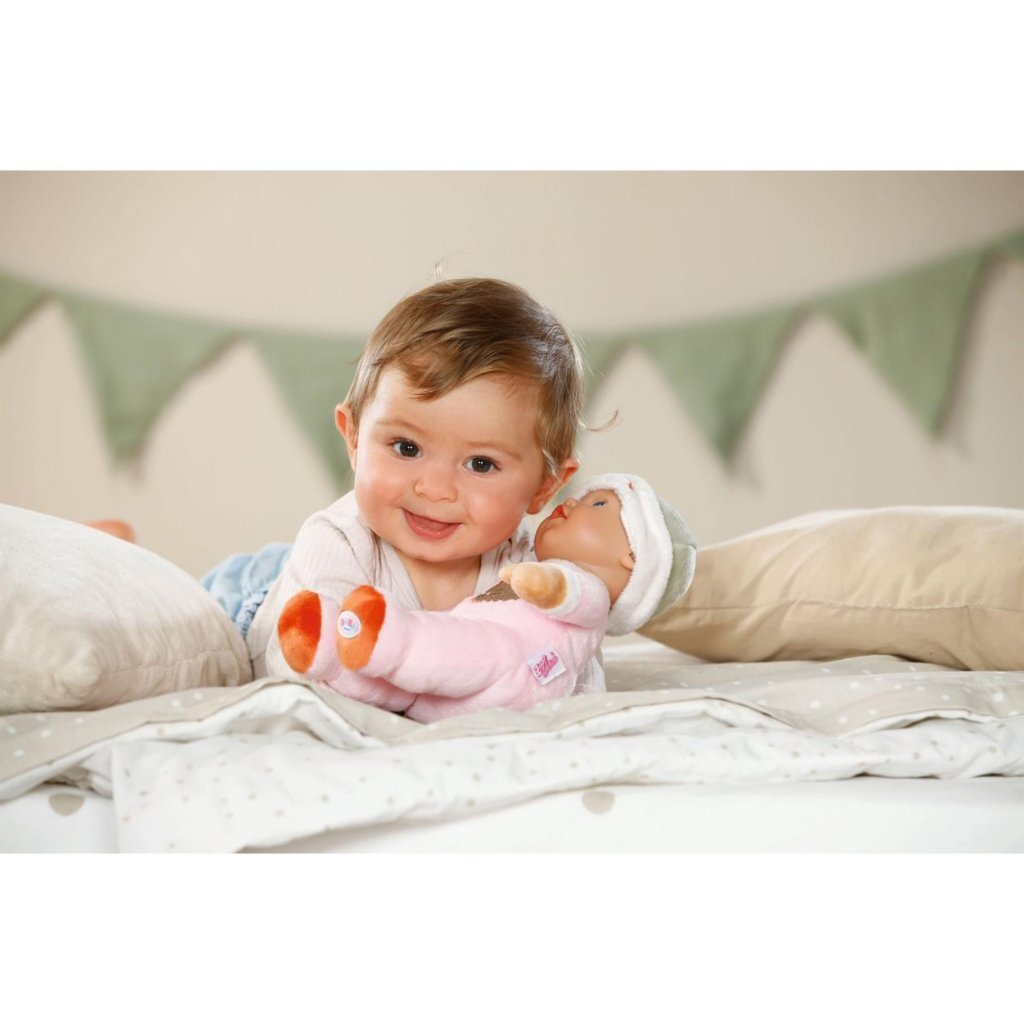 Baby Born for Babies Sleepy Rose Pop 30 cm - Soft Doll for Babies
