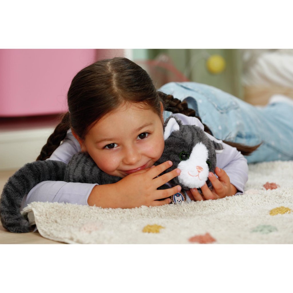 Baby Born My Cat Cookie Plush Cat with Basket + Sound