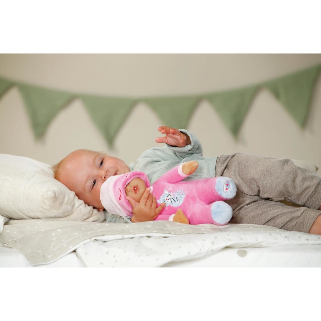 Baby Born Babies Doll Sleepy Pink 30 cm - Cuddly First Doll for Babies