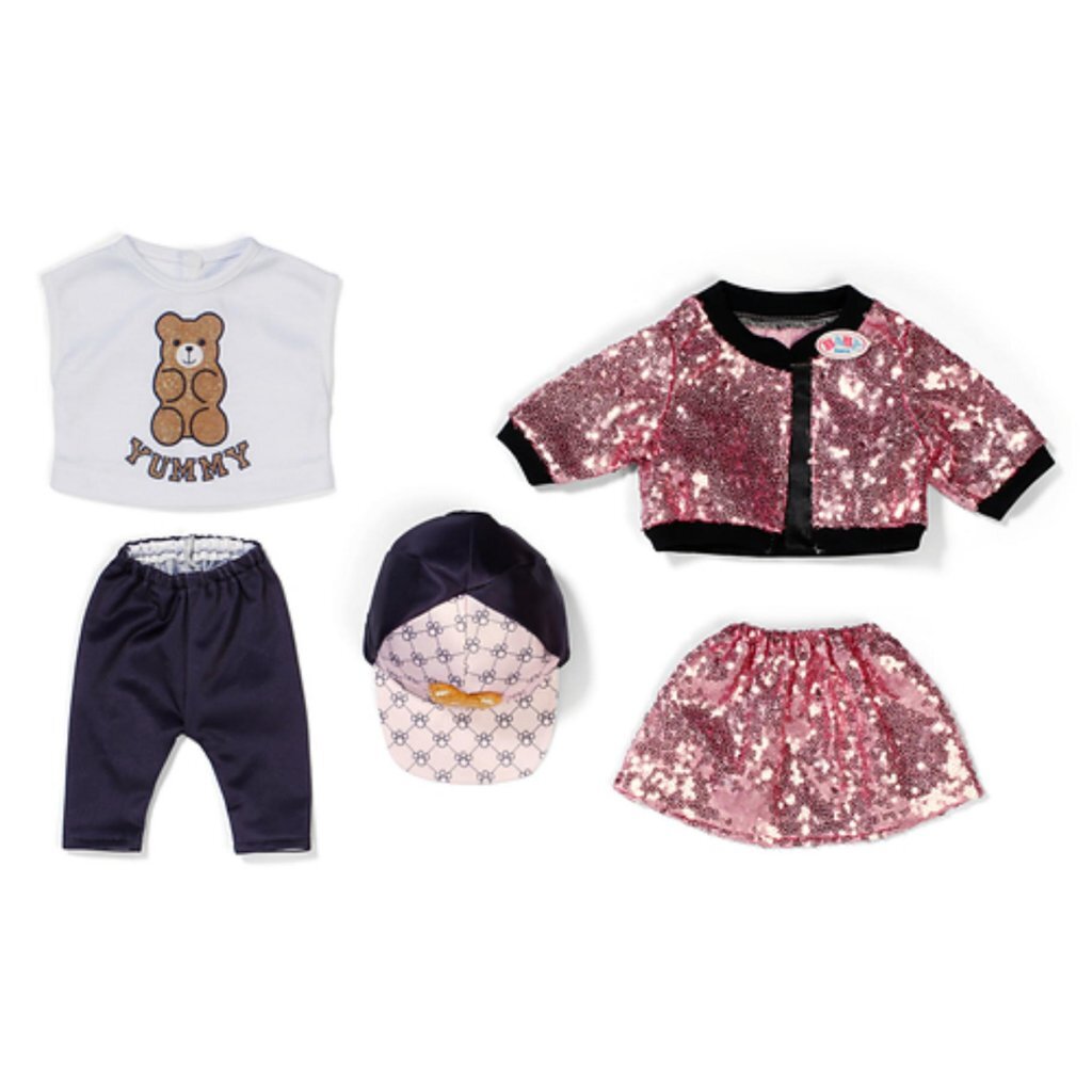 Baby Born Glam Outfit - Stylish Set for 43 cm Dolls