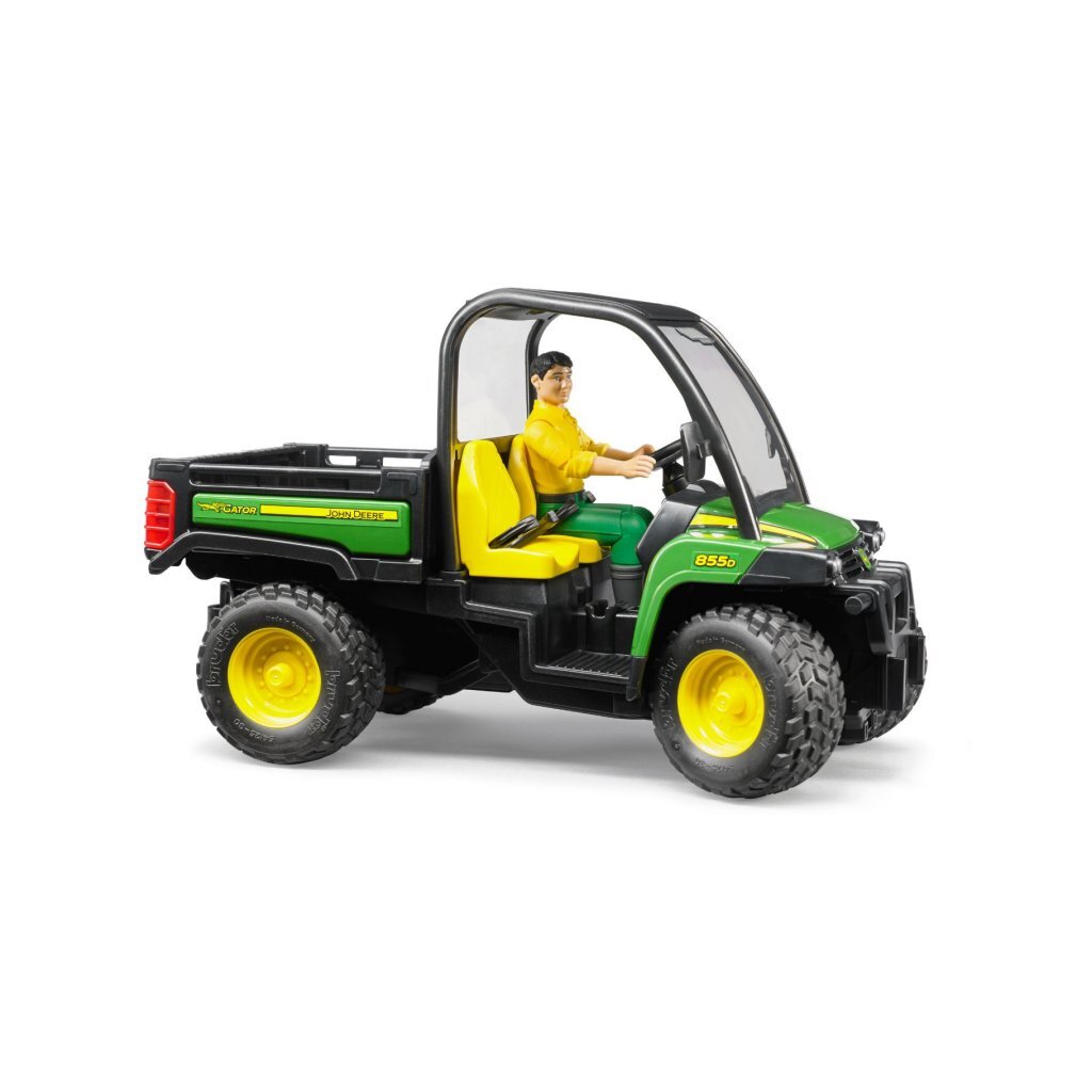 Bruder John Deere Gator XUV 855D + Driver 1:16