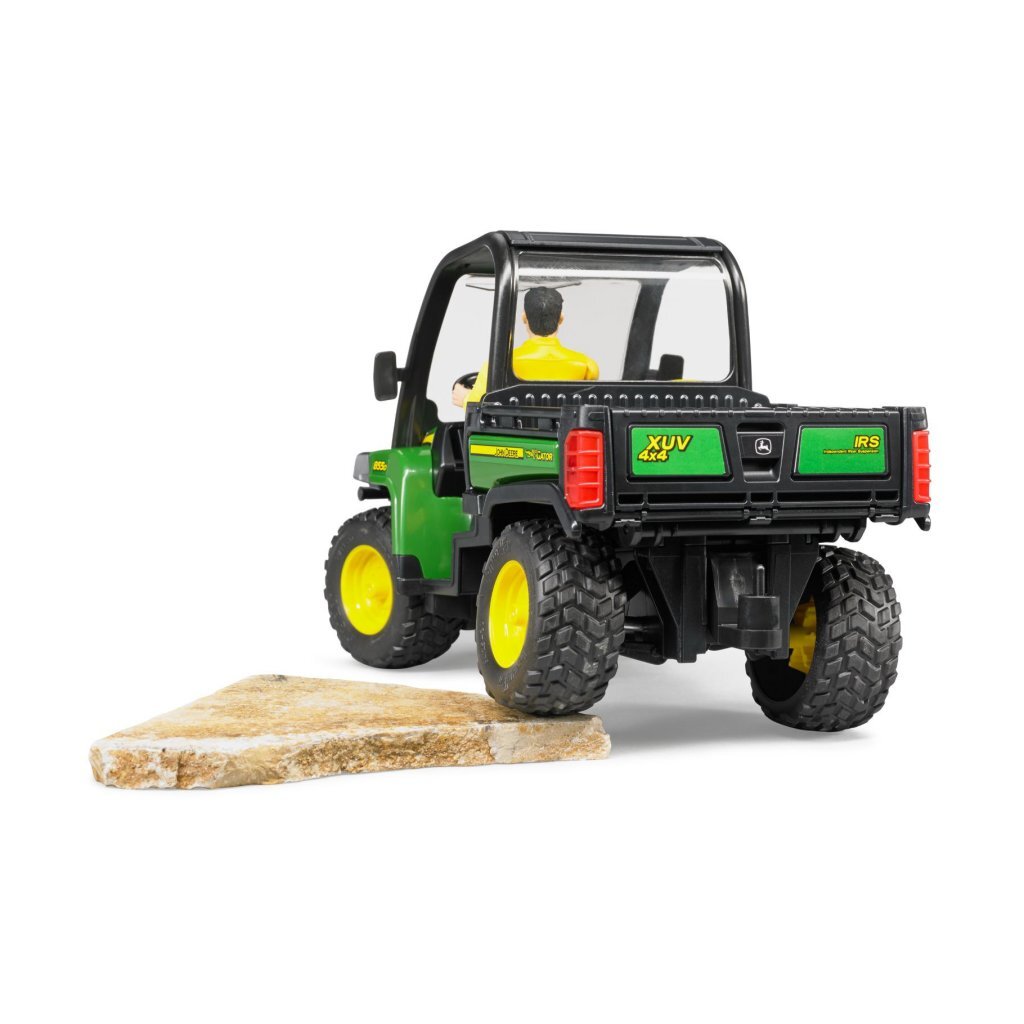 Bruder John Deere Gator XUV 855D + Driver 1:16