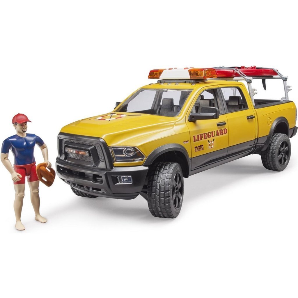 Bruder 02506 Dodge RAM 2500 Lifeguard with Light and Sound