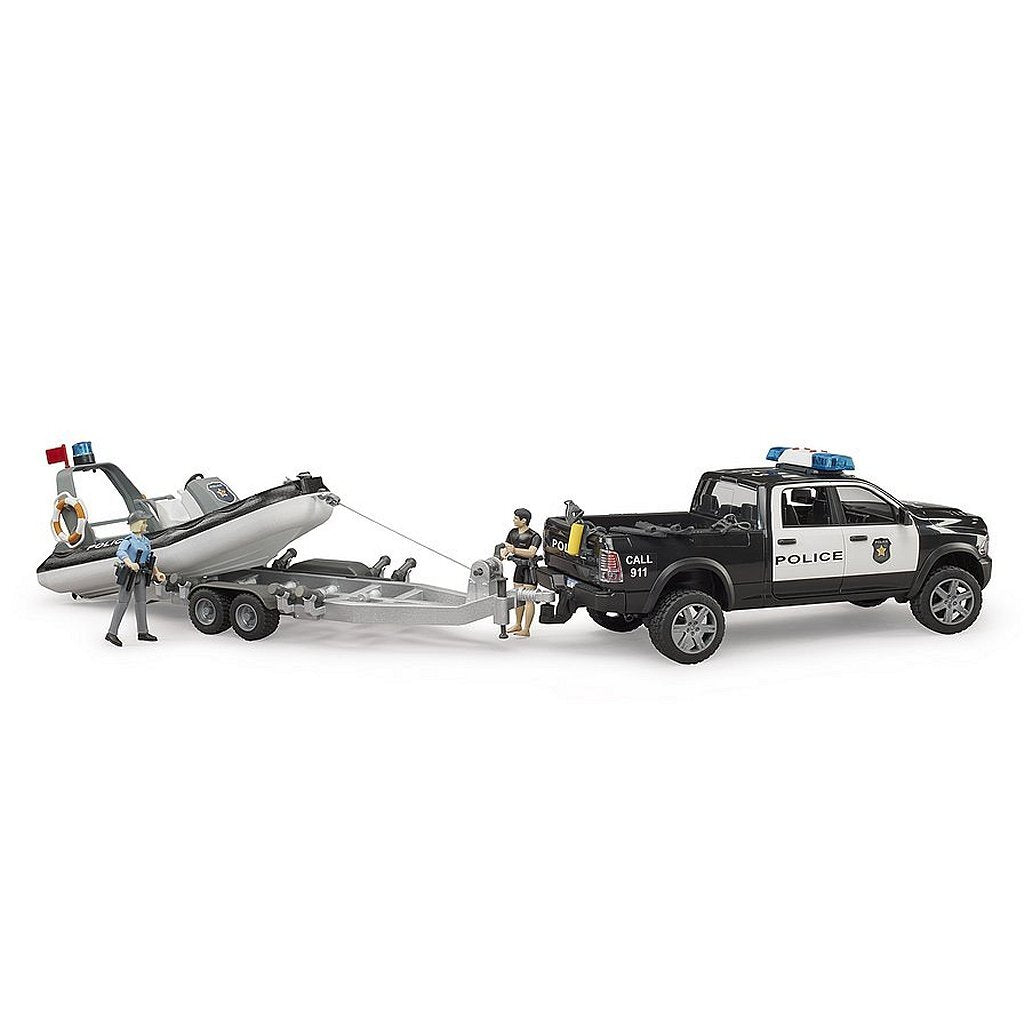 Bruder RAM 2500 Police Pick-Up Playset + Light and Sound 1:16