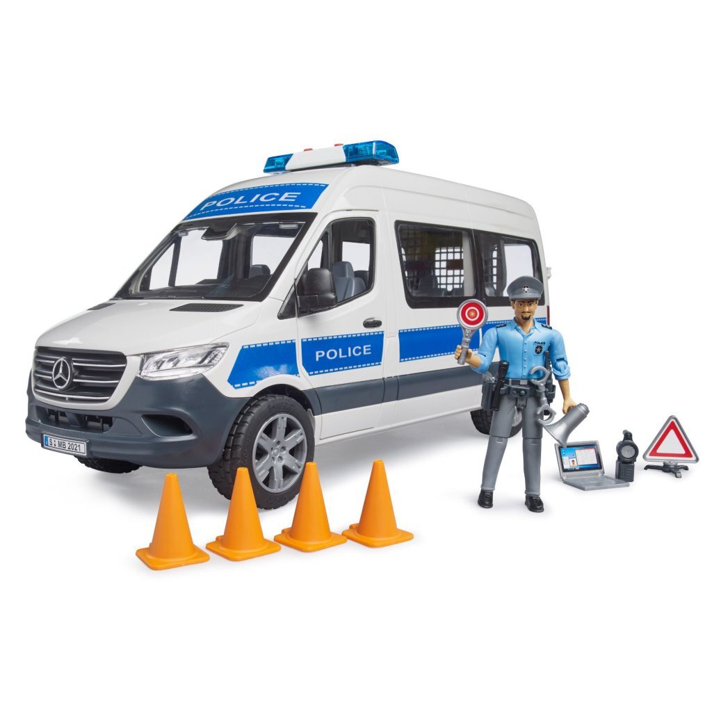 Bruder MB Sprinter Police Rescue Vehicle + Light and Sound Module