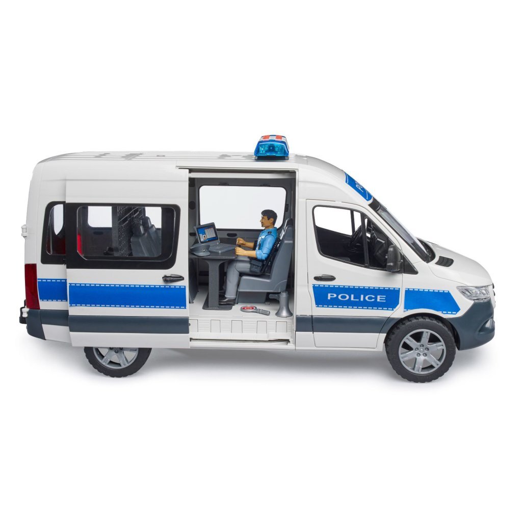 Bruder MB Sprinter Police Rescue Vehicle + Light and Sound Module