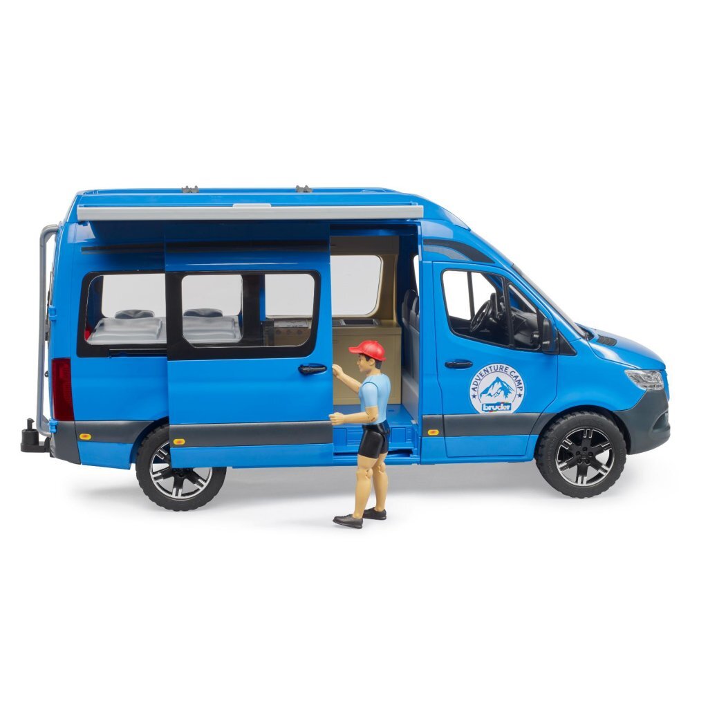 Bruder MB Sprinter Camper with Driver 02684