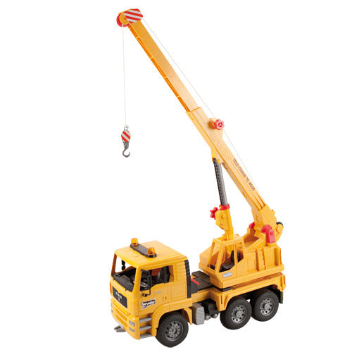 Bruder Car Crane Truck with 360° Swivel and Outriggers