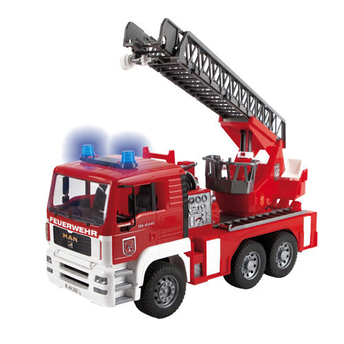Bruder Fire Truck with Pump and Turntable Ladder