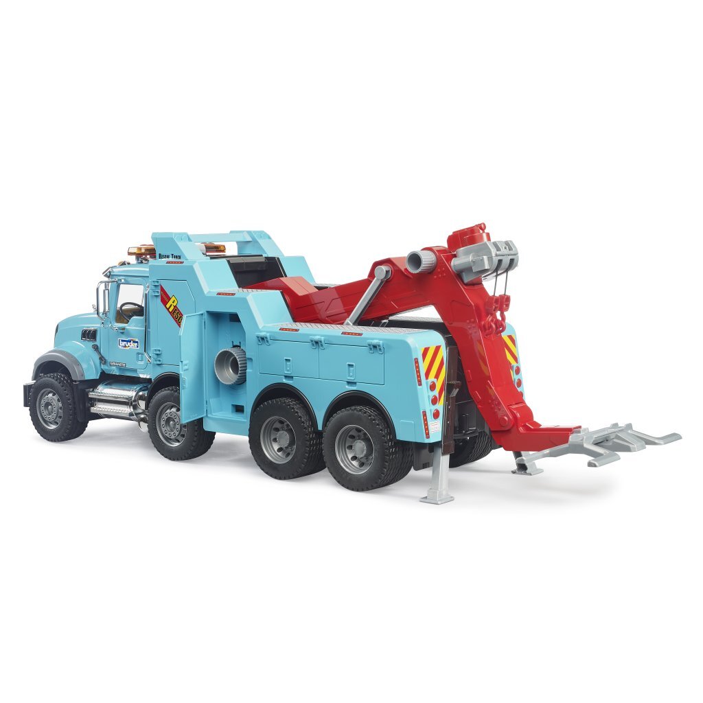 Bruder MACK Granite Recovery and Tow Truck with Light 02831
