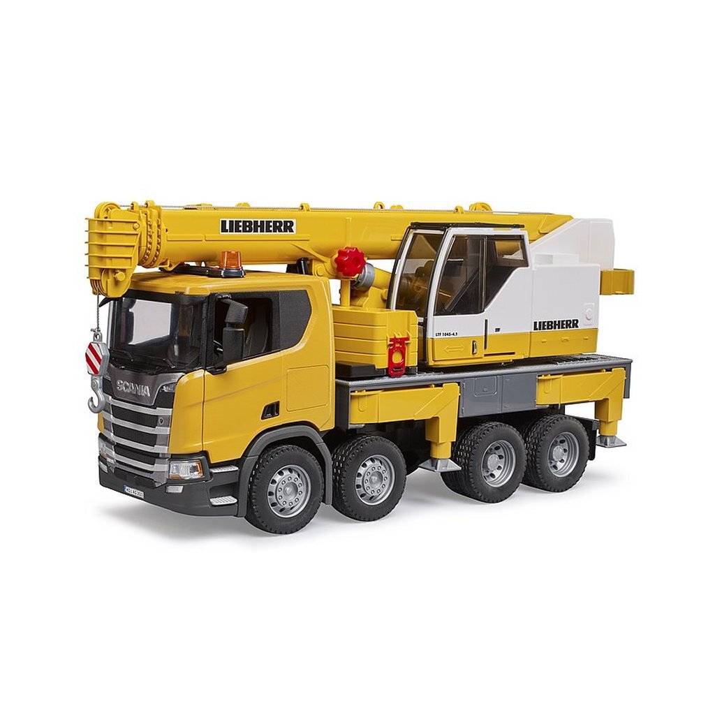Bruder Scania Super 560R Liebherr Crane Truck with Light and Sound - Model 03571