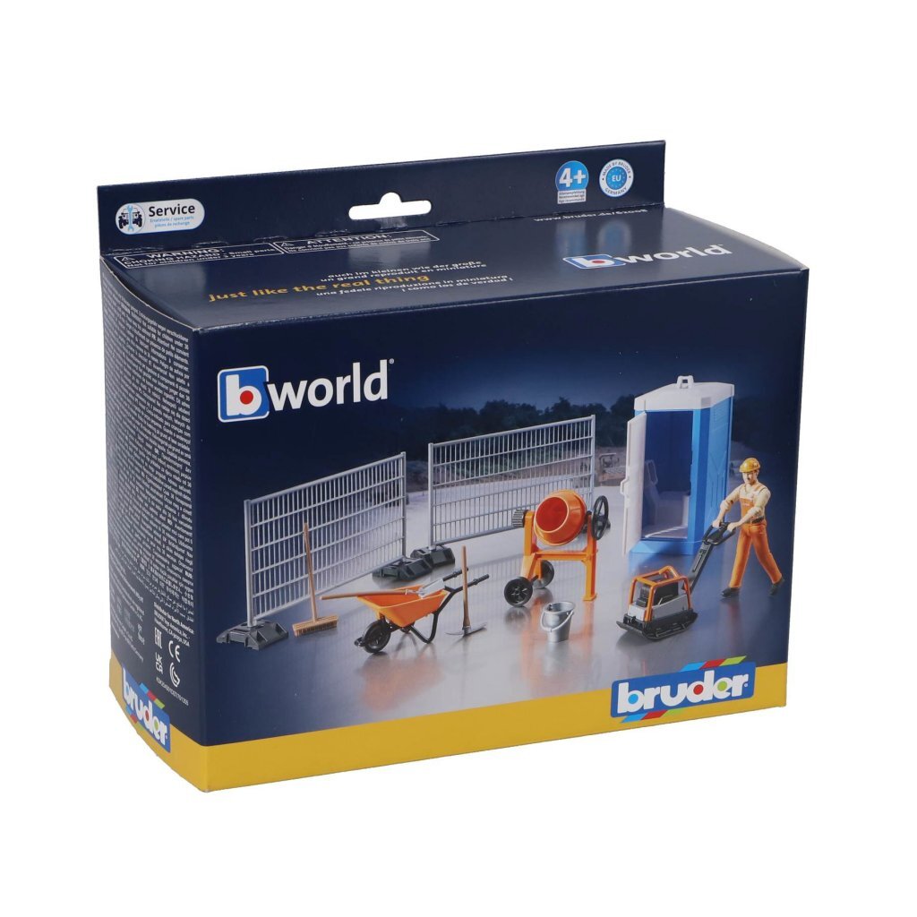 Bruder BWorld Construction Site Set