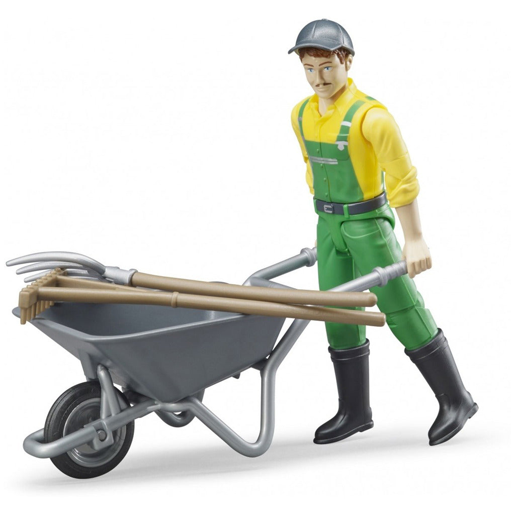 Bruder Farmer with Accessories