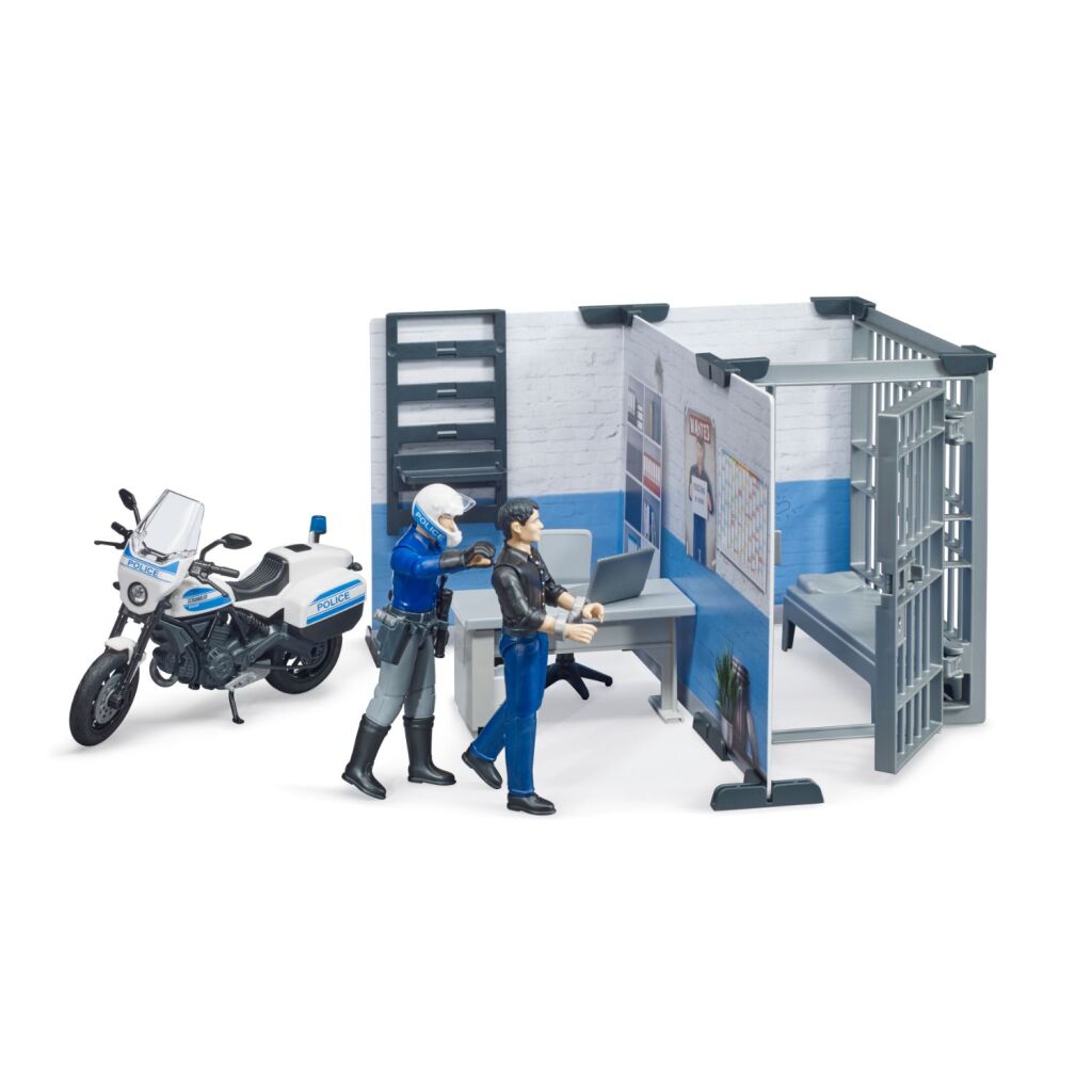 Bruder 2732 BWorld Police Station with Accessories