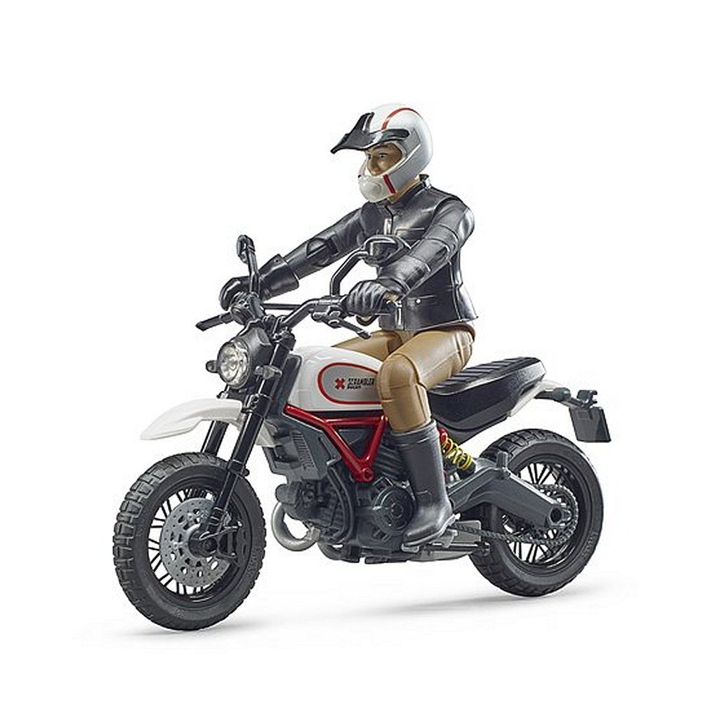 Bruder Ducati Desert Motorcycle with Driver 1:16 63051