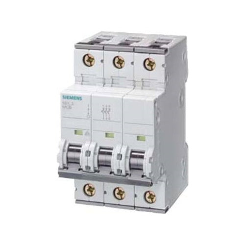 Siemens Leitungsschutzschalter 10 A 3-polig C (5SY4310-7) afbeelding 1