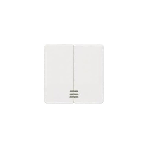 Siemens Abdeckung Jalousie-Schalter/-Taster Delta Weiß 5TG6214 (5TG6214) afbeelding 1